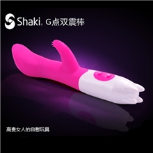 成人用品/情趣用品特惠！G点双震棒G点弯钩刺激-红色