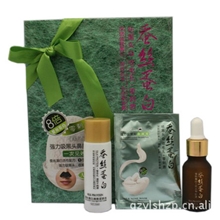 欧博化妆品一枝春蚕丝蛋白强力吸黑头鼻膜膏套装吸黑头收缩毛孔