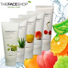 TheFaceShop菲斯小铺洗面奶170ml洁面乳男女美白补水