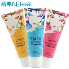 韩国nefeel/丽弗护手霜50ml柠檬青瓜玫瑰香型美白保湿滋润手霜