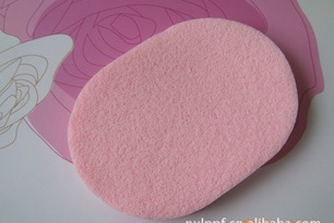 美容顾问专用粉色洁面洗脸海绵扑化妆粉扑柔软舒适