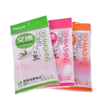 厂家直销文博多功能洗碗巾不沾油抹布百洁布批发