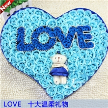 新爆款推出教师节100朵香皂花礼物情人节母亲节生日礼品浪漫表白