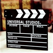 厂家直销场记板木质导演板电影拍板影楼摄影拍照道具（大号）