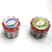 家庭必备品老太婆针线盒针线包12色线针软尺顶针批发