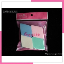 菱形粉扑棋子四块干湿两用专业化妆用品发彩妆工具婕熙