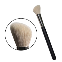 深圳厂家直销168#斜形长杆腮红刷高光刷提亮刷