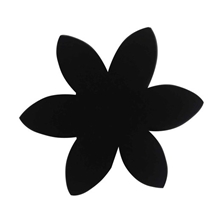 厂家批发竹炭洗脸扑花瓣形洗脸扑