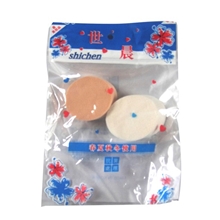 厂家直销【热卖】海藻洗脸扑(洗脸上妆的好帮手）