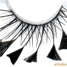 供应各种羽毛假睫毛，质优价廉