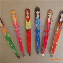 新款眉夹tweezer/披覆美女眉夹