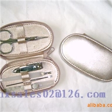 颜色新款4件美容nailmanicuretool，修甲套装