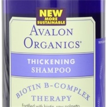 新版Avalon阿瓦隆Vb族防脱发防分叉洗发水organics有机正品414ml
