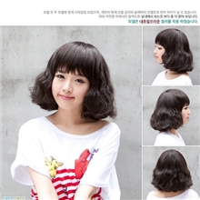 女假发女梨花短卷发蓬松甜美少女假发日韩流行假发套