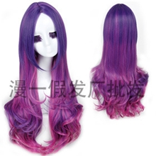 【漫一假发】仿真中分长卷原宿假发原宿森女假发涩谷假发批发