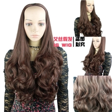 火爆半头套款式半头假发半头套可以露出额头的半假发批发