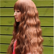 英伦风格玉米烫长卷发套娃娃卷发