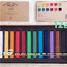 12色出口欧美染发笔软性染发笔蜡笔染发棒染发粉笔