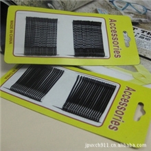 假发必备一字夹假发用小钢卡子义乌厂家直销批发(20支装)