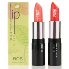 正品BOB红萝卜番茄健康保湿唇膏批发口红滋润防裂减淡唇纹渐变色