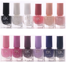 现货BK正品彩色指甲油批发色色香18秒快干环保指甲油彩妆美甲