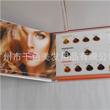 标准染膏色板染发剂色卡色板美发色板