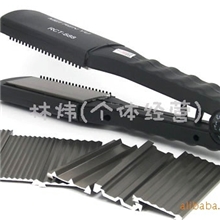 美人鱼新款可换板玉米烫直发器拉直板