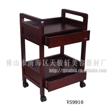 VS9910木质美容推车,实木美容推车，美容推车，工具车