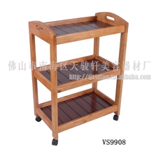 美容SPA专用工具推车/实木美容推车美发工具车美甲推车