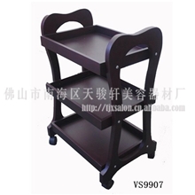 厂家批发实木美容推车/橡木美容工具车/高级美容推车