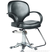 旋转升降椅理发椅美容美发用品高调玫红色