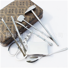 扬州蟹八件不锈钢吃蟹工具食螃蟹吃龙虾工具阳澄湖大闸蟹配套