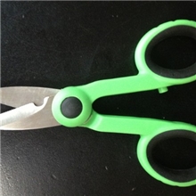 供应∕优质电线剪、5-1/2二次注塑电工剪刀工业、钓鱼用剪刀