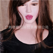 批发半实体充气口交娃娃胸部注水一体式男用自慰器成人性用品