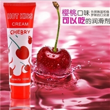 批发成人情趣用品免费一件代发HOTKISS樱桃味100ML人体润滑油