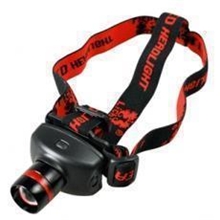 流明调焦强光头灯1W钓鱼头灯自行车灯变焦头灯