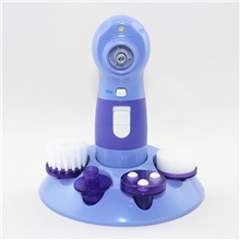 批发4合一多功能洗脸仪套装脸部按摩器毛孔清洁器洗脸机