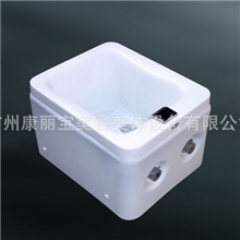 厂家直供双手柄亚克力优质沐足盆