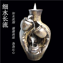 细水长流倒流式熏香炉陶瓷塔香炉檀香粒香炉沉香炉