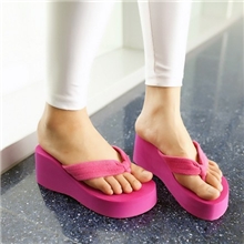 2013淘宝爆款松糕人字拖批发毛巾拖鞋糖果色时尚女士必备拖鞋