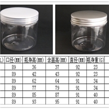 120ML,150ML,300ML,400ML,450ML,500ML膏霜瓶面膜瓶PET膏霜瓶