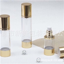 供应金色电化铝真空瓶电化铝瓶经典真空瓶