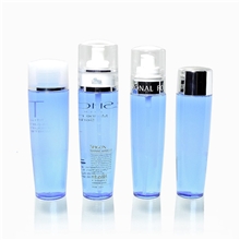 供化妆品塑料瓶包装厚壁PET吹瓶120ml配喷泵或配盖套装系列