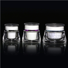 【供应】YSN3123-15化妆品包装膏霜瓶亚克力塑料瓶专业厂家