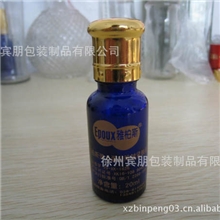 低价出售精油瓶塑料大头盖烫金精油瓶