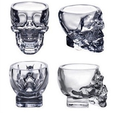 骷髅头玻璃瓶骷髅头酒杯伏特加酒杯骷髅头酒瓶海盗玻璃杯