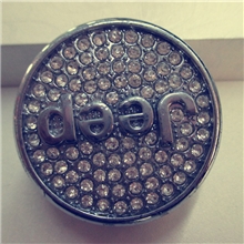 吉普车标车载香水精致款镶钻汽车香水批发除异味汽车香水供应