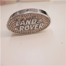 路虎车标车载香水精致款镶钻汽车香水批发除异味汽车香水供应