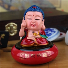 正品红韵跤趾陶汽车香水座Q版如来佛财神爷貔貅麒麟多款可选