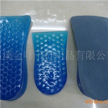 厂家直销二层硅胶蜂窝增高后跟垫二层可自由调节高度增高5CM